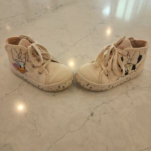 Zara Disney Minnie and Daisy Toddler Sneakers size 23